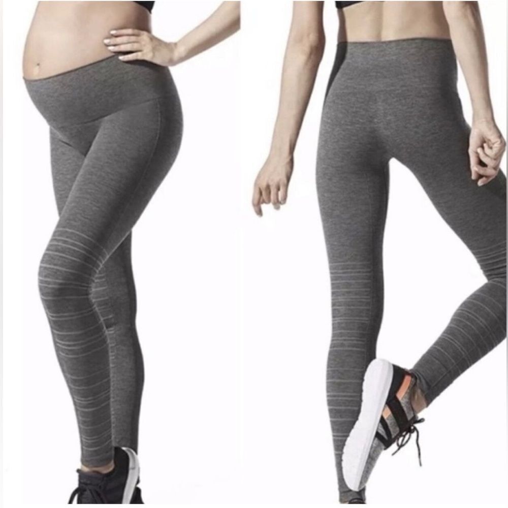 Blanqi Maternity Leggings Gray
